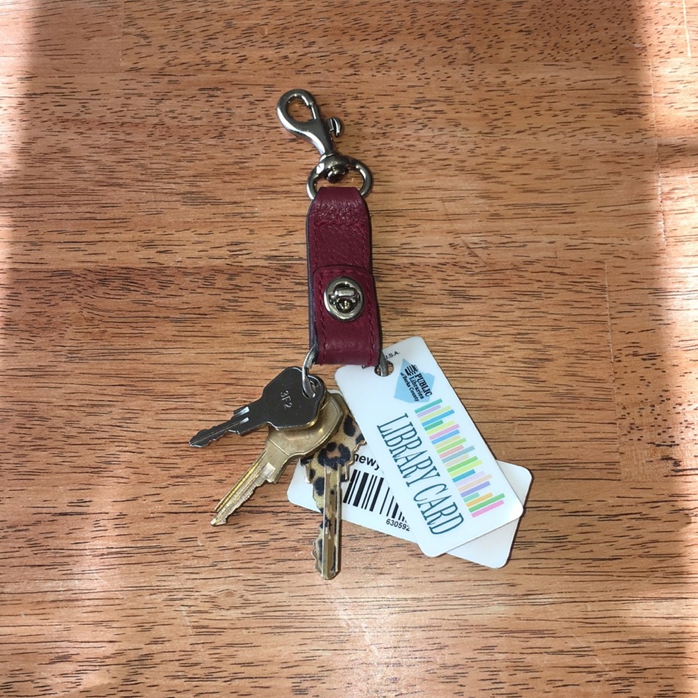 Coach keychain